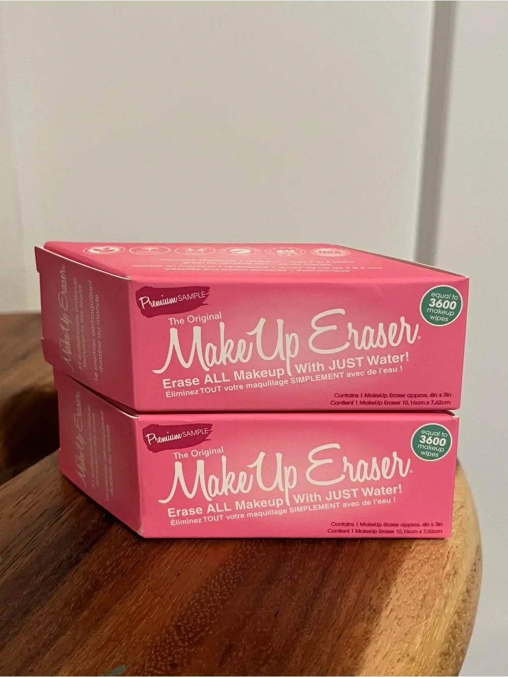 TWO MakeUp Eraser Original Makeup Remover Cloths - Travel Size